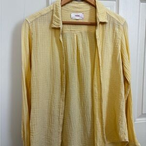 Xirena Butter Yellow Scout Shirt